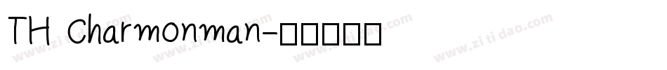TH Charmonman字体转换